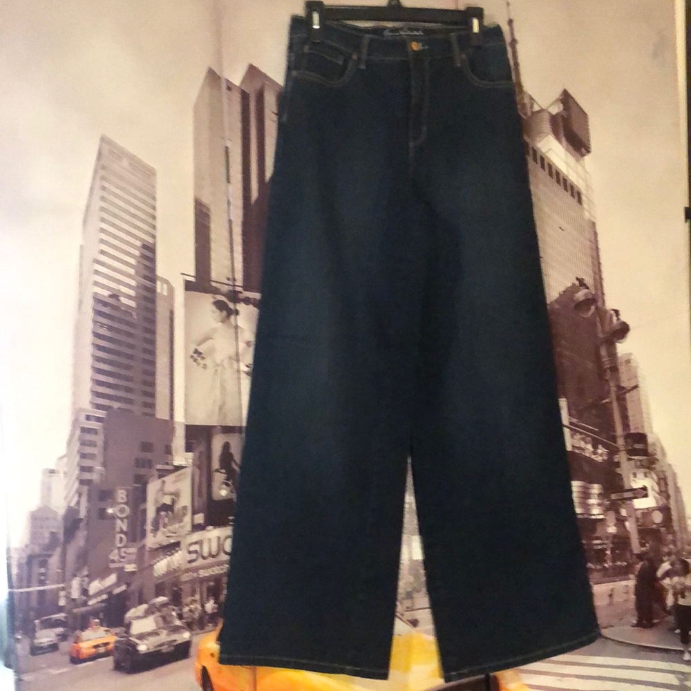 Gloria Vanderbilt Dark Blue Flare Jeans
